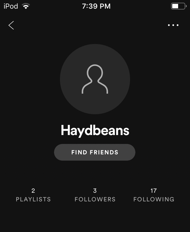 Change your profile picture on spotify app